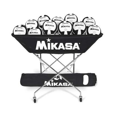 Mikasa Collapsible Hammock Style Volleyball Cart W...
