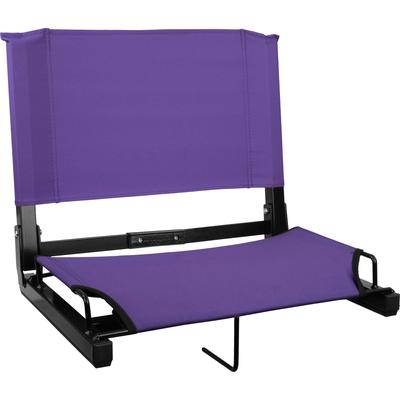 Sports Unlimited Wide Stadium Chair Purple
