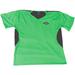 OBO Short Sleeve Field Hockey Goalie Jersey Neon Green/Black