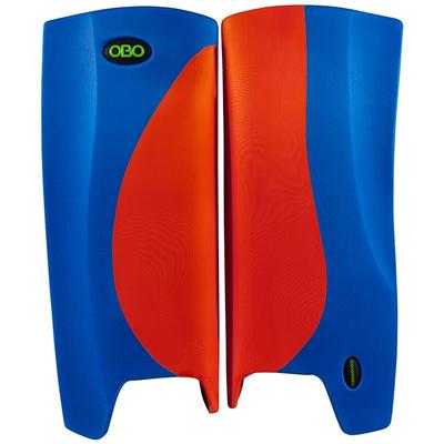 OBO ROBO Hi Rebound Field Hockey Goalie Leg Guards Blue/Red