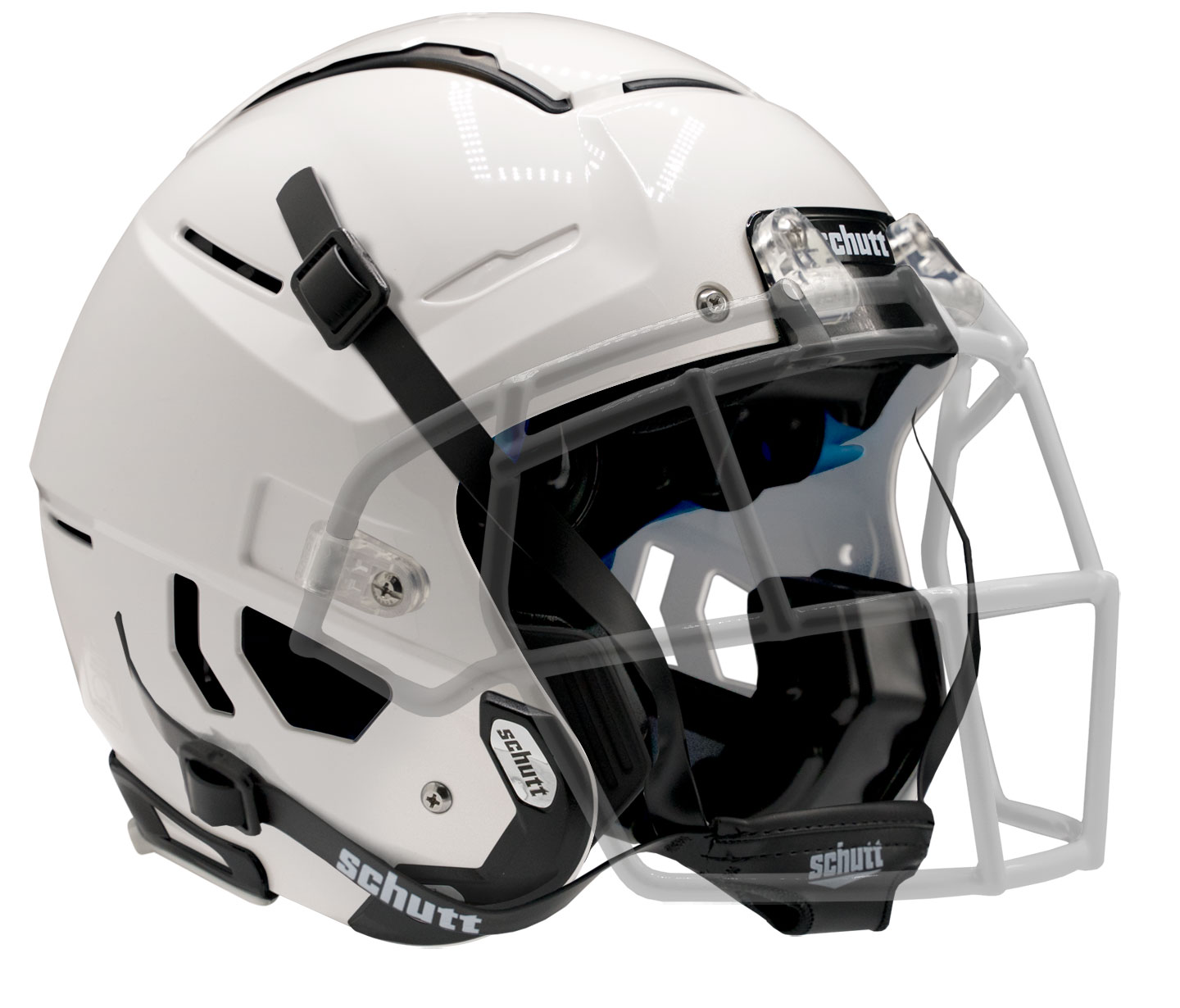 Schutt F7 LX1 Youth Football Helmet White