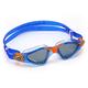 Aquasphere Aqua Sphere Unisex-Youth Kayenne Jr Schwimmbrille, blau orange/getöntes Glas, Einheitsgröße