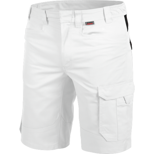 Bermuda de travail Cetus Würth MODYF blanc