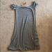 American Eagle Outfitters Dresses | American Eagle Off The Shoulder Dress | Color: Black/Gray | Size: S