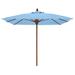 Darby Home Co Sanders 6' Manual Lift Square Market Umbrella Metal | Wayfair DBHM7785 42917136
