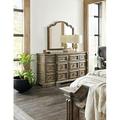 Hooker Furniture La Grange 9 Drawer Dresser w/ Mirror Wood in Brown | 38 H x 70 W x 20 D in | Wayfair