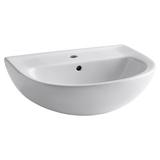 American Standard Evolution White Vitreous China U-Shaped Pedestal Bathroom Sink w/ Overflow | 8.25 H x 22 W x 17.5 D in | Wayfair 0467001.020