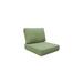 Madison Ave Outdoor Seat Cushion Acrylic in Green kathy ireland Homes & Gardens by TK Classics | 6 H x 28 W in | Wayfair