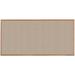 AARCO Cork Wall Mounted Bulletin Board Wood/Cork in Brown | 48 H x 96 W x 0.5 D in | Wayfair OW4896186