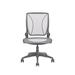 Humanscale World Mesh Task Chair Upholstered/Mesh in Pink/Gray/White | 37 H x 25 W x 25 D in | Wayfair W10VN01N01SHNSC