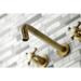 Kingston Brass Made to Match Commercial Grade Grab Bar Metal in Gray | 1.25 H in | Wayfair GB1430CS