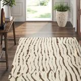 Black 72 x 0.55 in Area Rug - Tufenkian Kilimanjaro Hand-Knotted Wool Ivory/Area Rug Wool | 72 W x 0.55 D in | Wayfair ALS2NZ27...0609