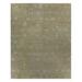 Gray 96 x 0.28 in Area Rug - Tufenkian Floral Hand-Knotted Wool/Silk Beige/Taupe Area Rug Silk/Wool | 96 W x 0.28 D in | Wayfair 939.325....0810