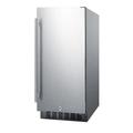 Summit Appliance 3 cu. ft. Convertible Outdoor Rated Mini Fridge, Stainless Steel in Gray | 34.25 H x 14.88 W x 22.75 D in | Wayfair SPR316OSCSS