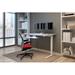 Humanscale Float Height Adjustable Standing Desk in Black | 48 W x 24 D in | Wayfair FTWR422448BLF