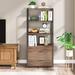 Union Rustic Schaal 60" H x 23.6" W Standard Bookcase in Brown | 60 H x 23.6 W x 15.7 D in | Wayfair 560705749AE54EE680DBB19A46A0AC63