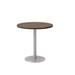 KFI Studios 30 Round Pedestal Table Wood in Brown/Gray | 29 H x 30 W x 30 D in | Wayfair OLTFL30RD-B1917-SL-7960K