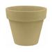 Vondom Maceta Resin Pot Planter Resin/Plastic in Brown | 67.75 H x 78.75 W x 78.75 D in | Wayfair 40120A-BEIGE