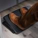 Mind Reader 'Comfy' Ergonomic Adjustable Height Foot Rest in Black | 3.75 H x 17.62 W x 14 D in | Wayfair FTLINE-BLK