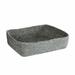 Gracie Oaks Berkey Jute Basket Fabric in Gray | 3 H x 9.5 W x 12 D in | Wayfair 739CF6F59B50456FBB4596E6B2BD6A8D