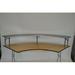 PRE Sales Semi-Circle Bar Top Riser Wood in Black | 12 H x 60 W x 12 D in | Wayfair 3930