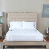 SensorPEDIC Warming Heated Mattress Pad Polyester | 75 H x 39 W in | Wayfair 17221