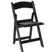 PRE Sales Rhino Vinyl Padded Folding Chair Plastic/Resin/Vinyl in Black | 30.75 H x 17.5 W x 18.5 D in | Wayfair 2305