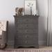 Greyleigh™ Baby & Kids Adalee 5 Drawer 36" W Chest Wood in Gray | 46 H x 36 W x 20 D in | Wayfair 01F4F4D4964249ED8DE4F2EE979CE934