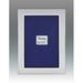 Tizo Flat Plain Sterling Silver Picture Frame Metal in Gray | 6.75 H x 6.75 W x 1 D in | Wayfair 1841-55