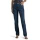 Lee Damen Classic Fit Monroe Straight Leg Jeans - Blau - 40 Kurz