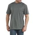 Dickies Herren Short Sleeve Heavyweight Heathered Crew Neck Tee T-Shirt, Hunter Green Heather, Klein