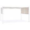 Gazebo Bizzotto Slide 3 x 4 m bianco/tortora