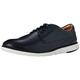 Clarks Men's Helston Walk 261482597 Derbys, Blue (Navy Leather Navy Leather), 6.5 UK