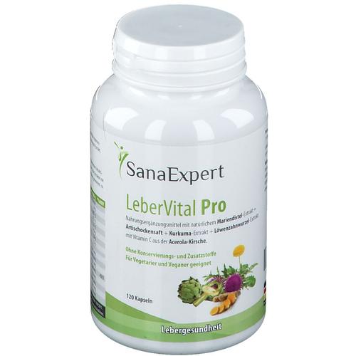 Sanaexpert LeberVital Pro Kapseln 120 St