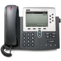 Cisco IP Phone 7961G VoIP Phone - Black and White