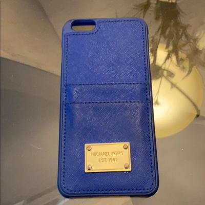 Michael Kors Accessories | Authentic Michael Kors Iphone Case | Color: Blue | Size: Os