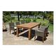 Holz-Gartentisch »Pala« 220 cm braun, Garden Pleasure, 220x78x100 cm