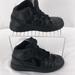 Nike Shoes | Air Jordan 1 Retro Mid Gs 'Triple Black' | Color: Black | Size: 5.5y