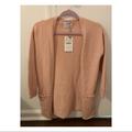 Zara Shirts & Tops | Basic Knit Jacket | Color: Pink | Size: 10g