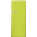SMEG 50s Style 24" Top Freezer 9.92 cu. ft. Refrigerator in Green | 60.24 H x 23.7 W x 30.2 D in | Wayfair FAB28URLI3
