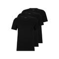 BOSS Herren 3-Pack V-Neck Regular Fit Short Sleeve T-Shirts Unterwäsche, schwarz, XX-Large
