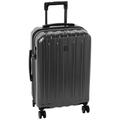 DELSEY Paris Hartschalen-Trolley aus Titan mit drehbaren Rädern, Graphit, Carry-On 21 Inch, Erweiterbares Gepäckstück aus Titan mit Drehrollen