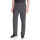 Fruit of the Loom Herren Fleece-Hose mit Taschen, offener Unterseite Trainingshose, Dunkelgrau meliert, Mittel