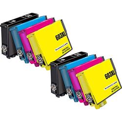 Accessory Land 603XL Ink Cartridges Replacement for Epson 603 XL Ink for Use with Epson Expression Home XP-3100 XP-4100 XP-2100 XP-2105 XP-3105 XP-4105, Epson Workforce WF-2810 WF-2830 WF-2835 WF-2850