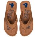 Men's FOCO Boston Red Sox Color Pop Flip Flop Sandals