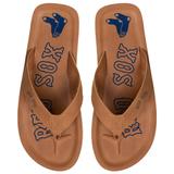 Men's FOCO Boston Red Sox Color Pop Flip Flop Sandals