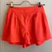 American Eagle Outfitters Shorts | American Eagle Neon Coral Chiffon Shorts | Color: Orange | Size: Xs