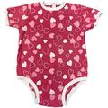 CUDDLZ Pink Hearts Fleece Zipped Adult Onesie Size Medium Standard Zip