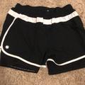 Athleta Shorts | Athleta Black Shorts With Built In Biker Shorts | Color: Black | Size: M