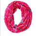 Lilly Pulitzer Accessories | Lilly Pulitzer Riley Infinity Scarf In Flirty Sea | Color: Blue/Pink | Size: Os